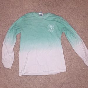Ombré blue long sleeve Ron Jon cocoa beach shirt